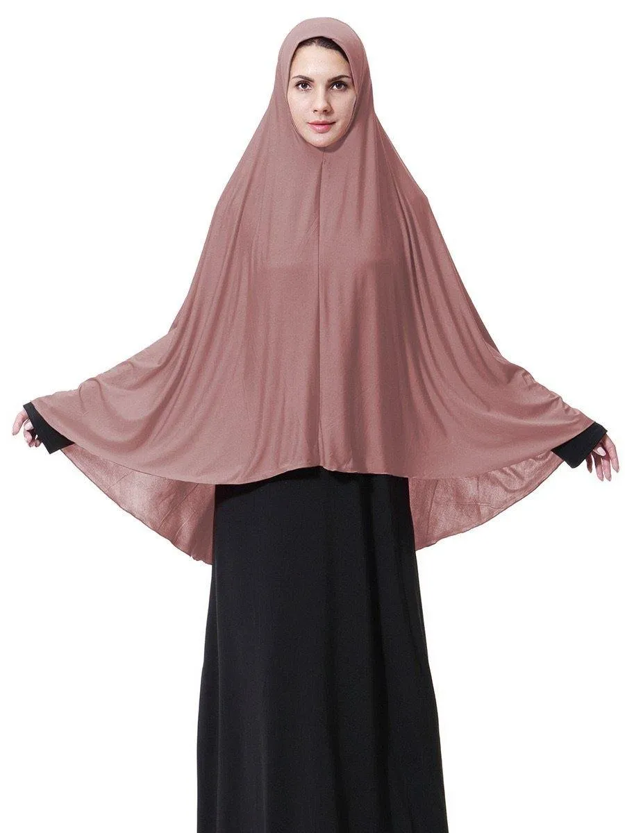 Lycra Dusty Pink Jilbab