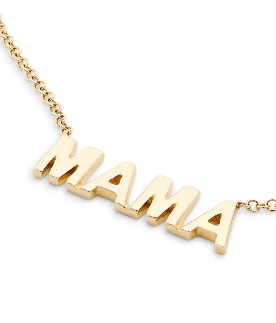 MAMA necklace in 14K yellow gold