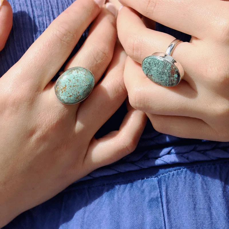 Mantha Turquoise Boho Ring