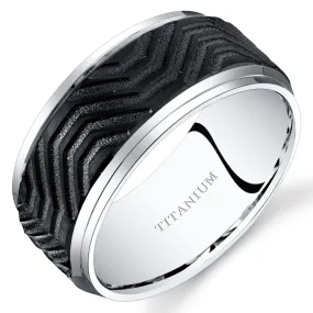 Mens Titanium Band 10mm Size 7