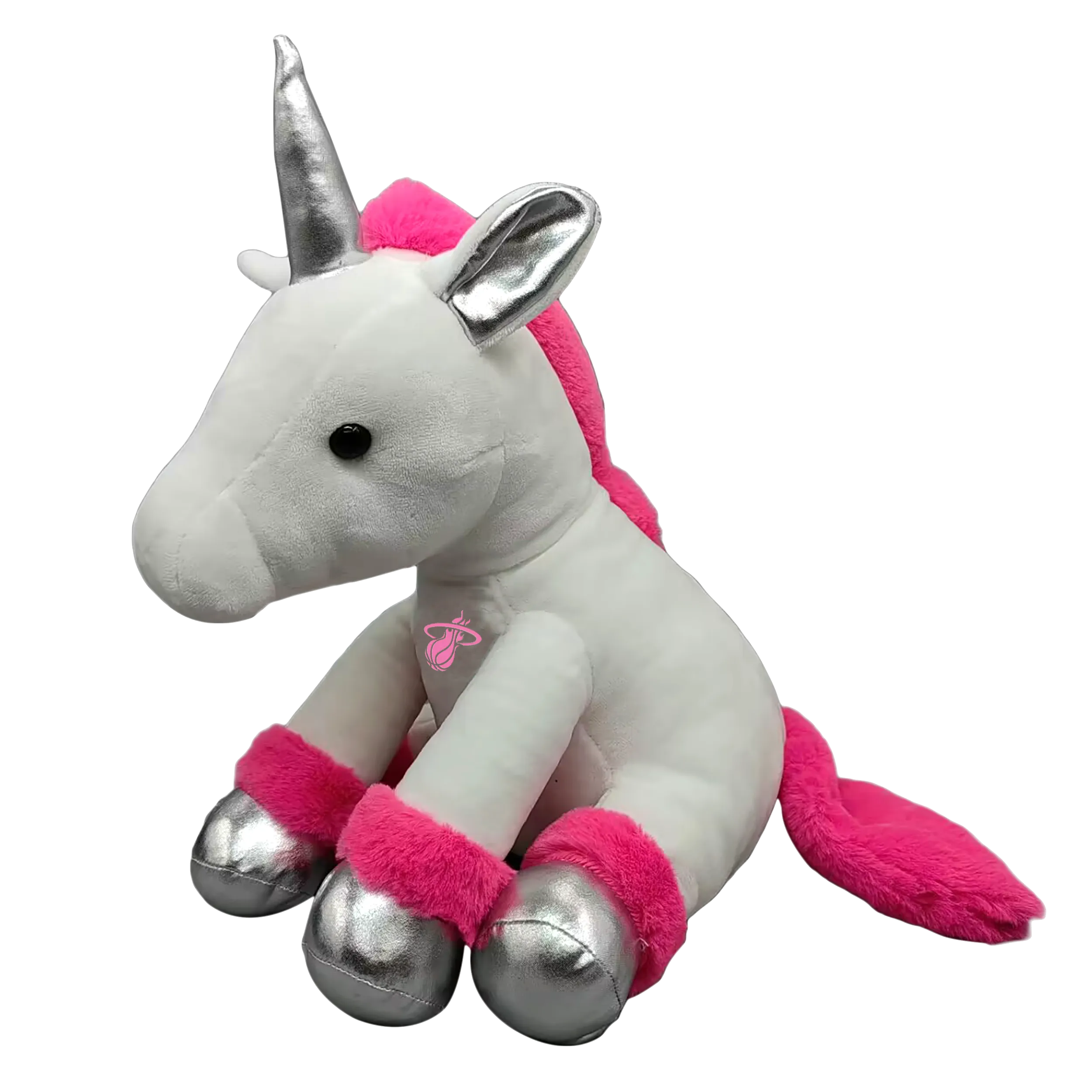 Miami HEAT Pink Unicorn Plushie