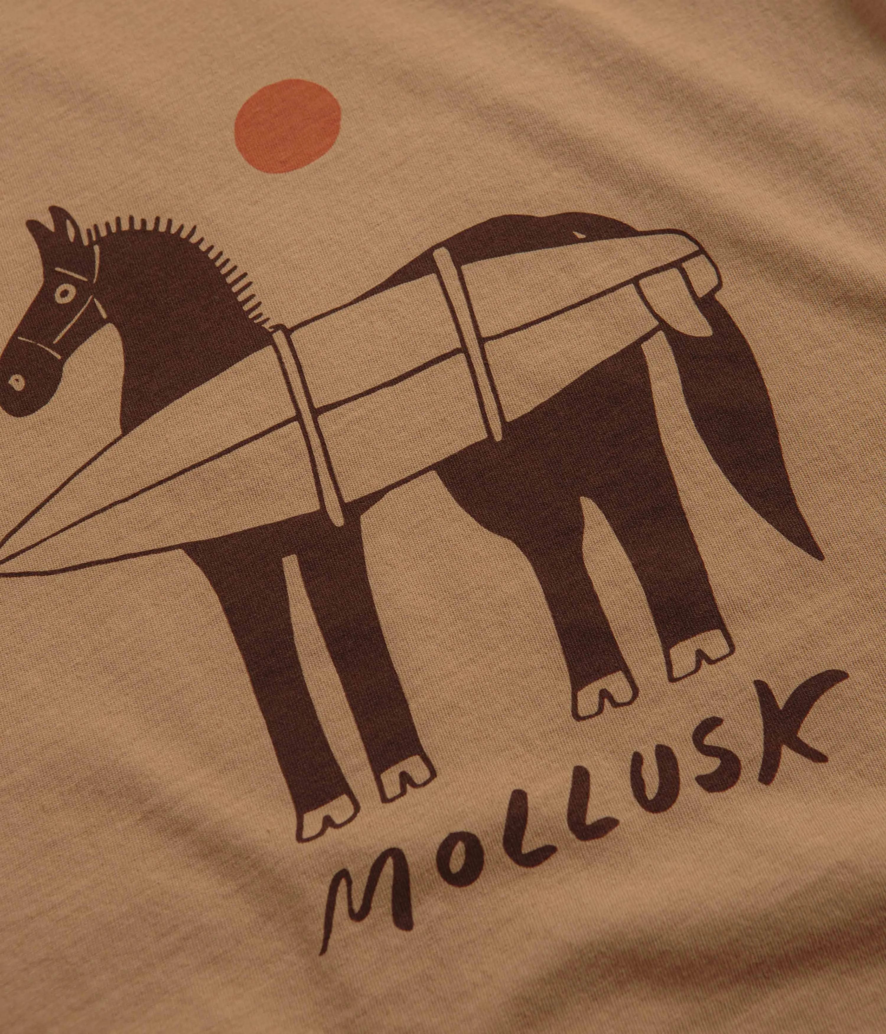 Mollusk Kids Grazer T-Shirt - Tan Earth