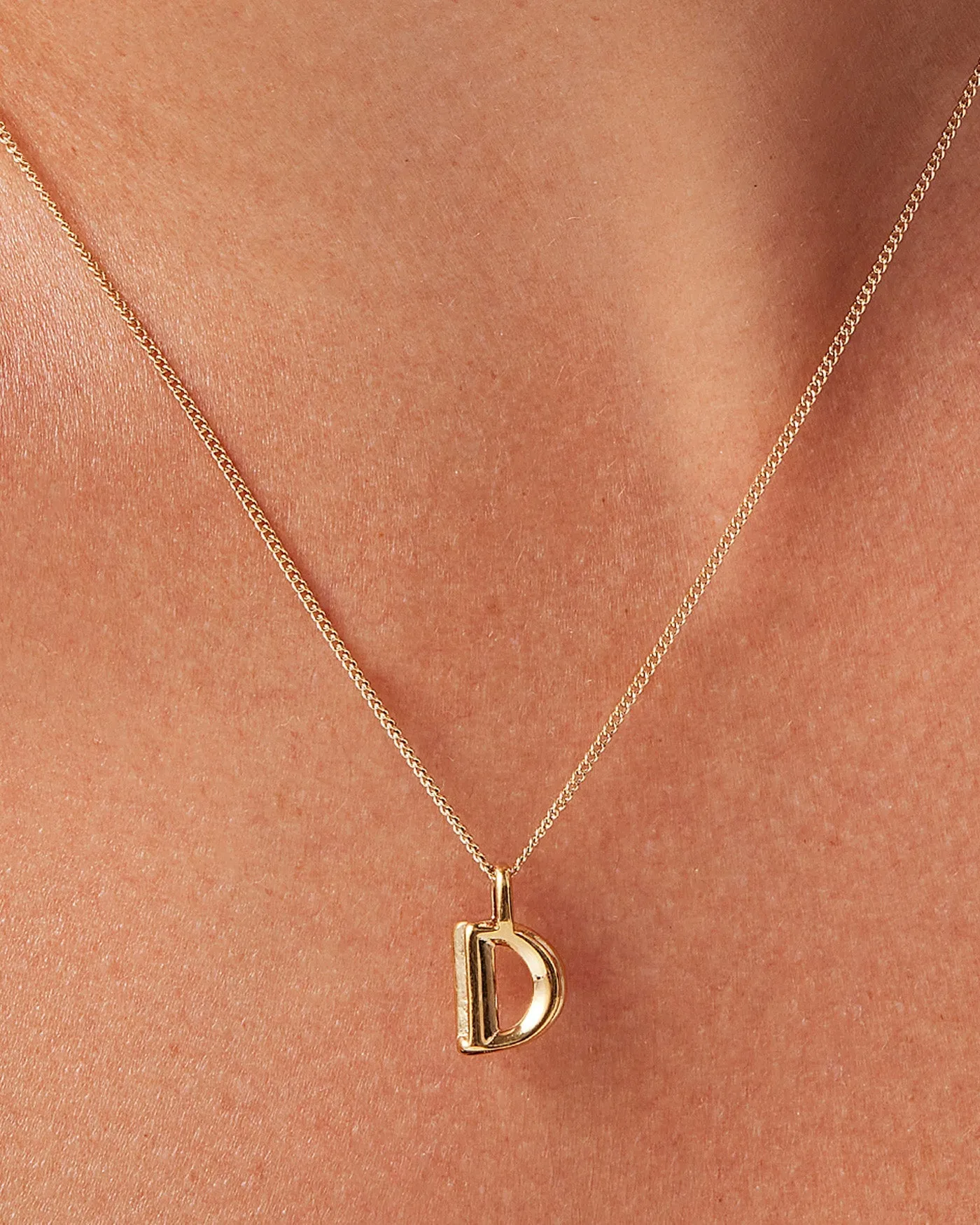 Monogram Necklace - D