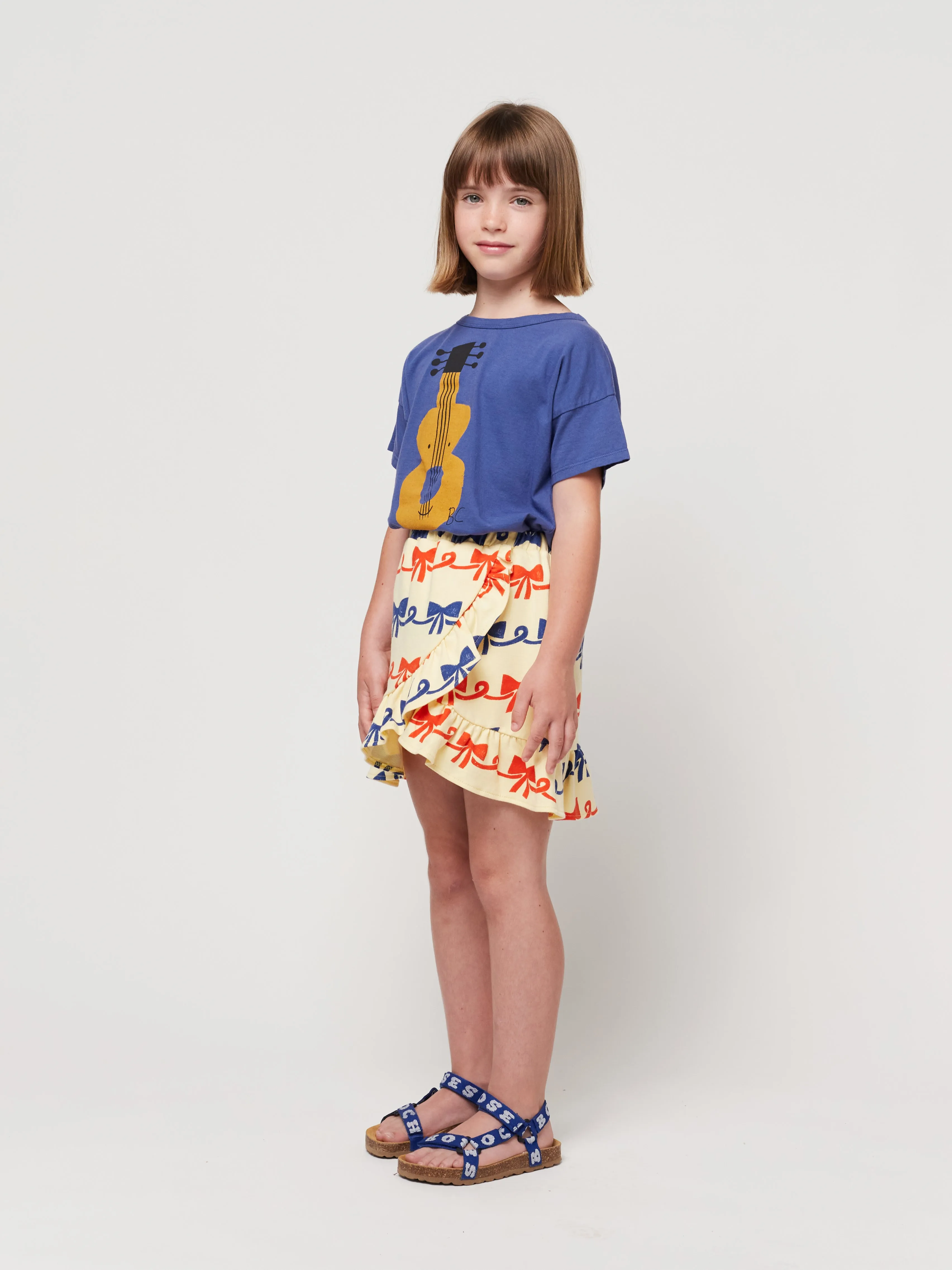 NEW Bobo Choses | Ribbon Bow all over ruffle skirt