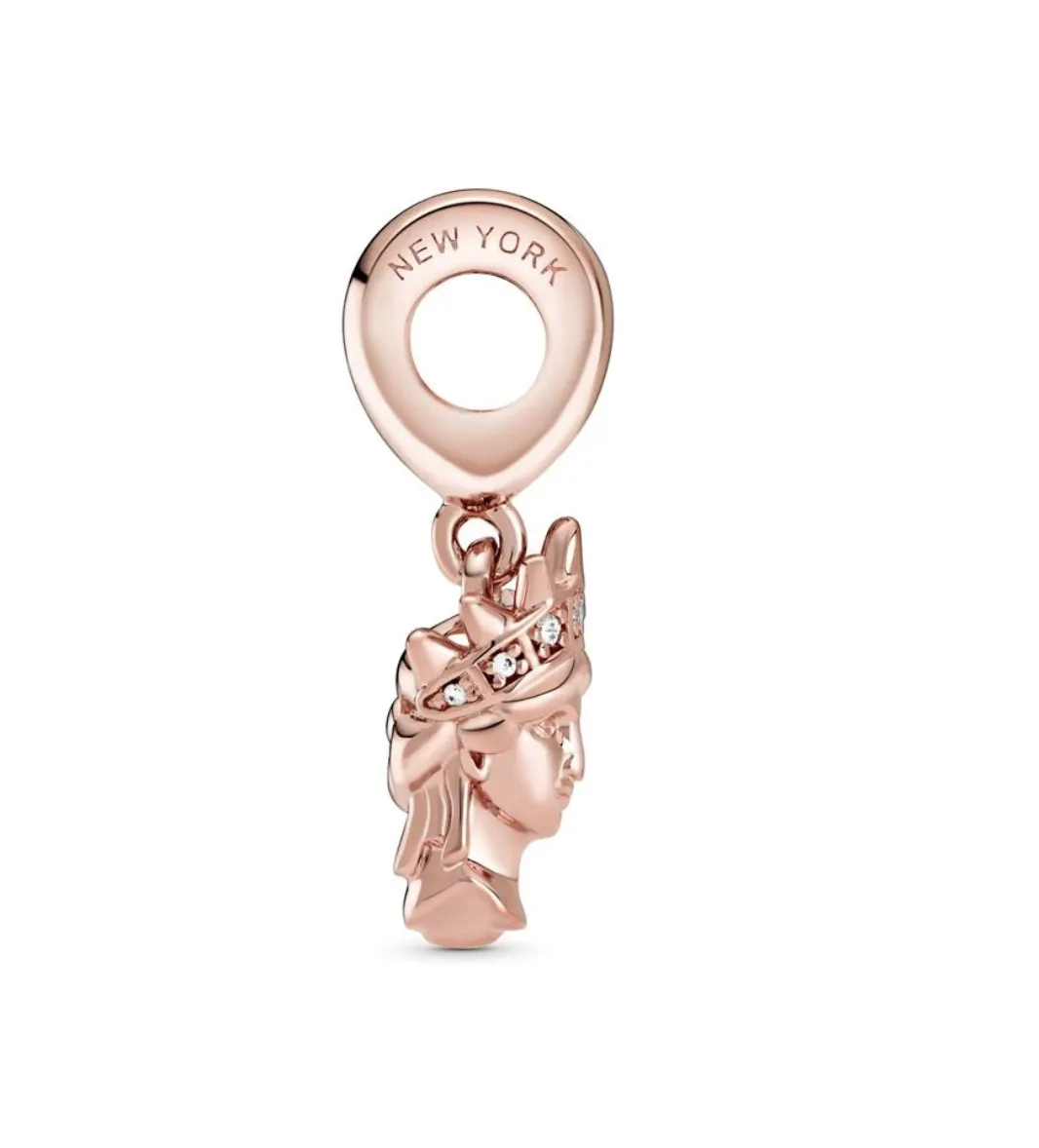 New York Statue of Liberty Dangle Charm 788989C01