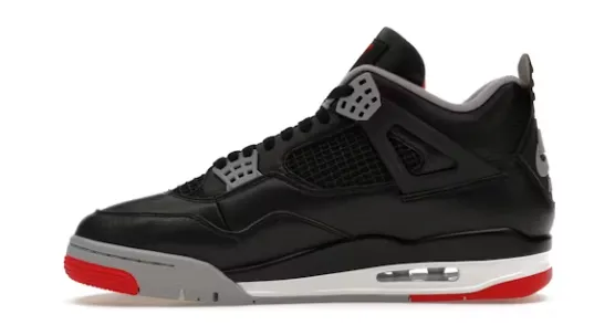 Nike Air Jordan 4 Retro Bred Reimagined Men's