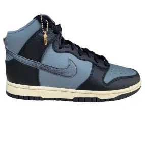 Nike Dunk Hi Retro Premium men's high-top sneakers shoe DV7216-001 gray black