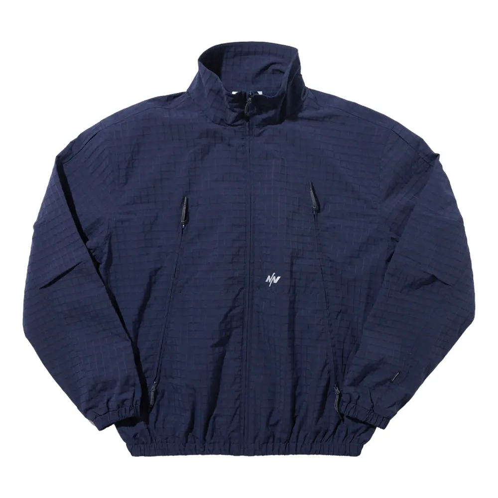 NINE POINT NINE FRAME BREATHE WORK JACKET-NAVY