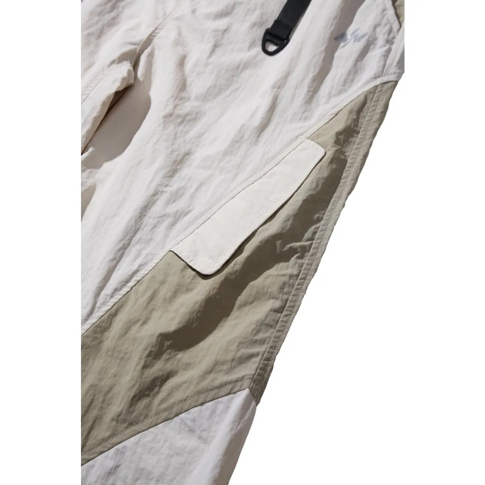 NINE POINT NINE GRADE ANKLE BREAKER PANTS-LIGHT GREY