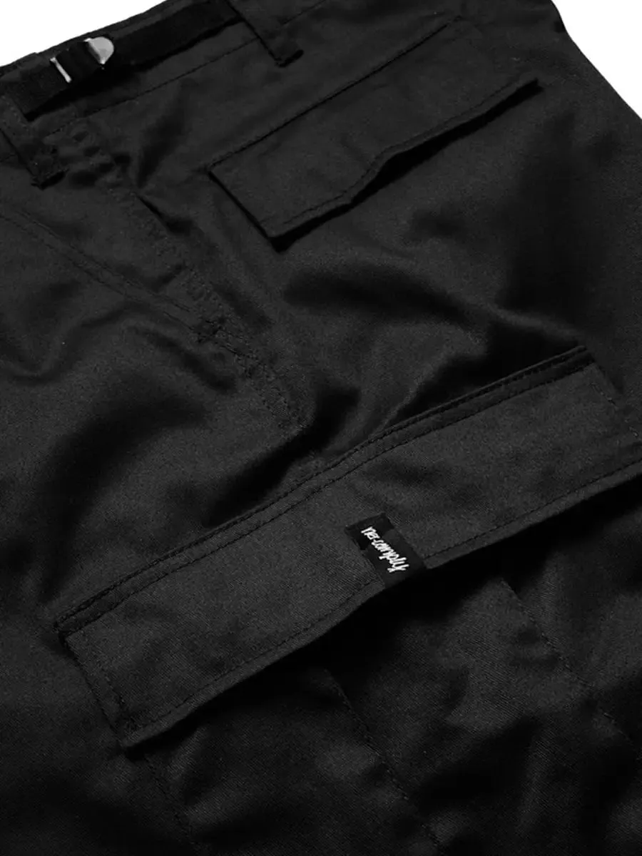 No-Comply Cargo Shorts - Black