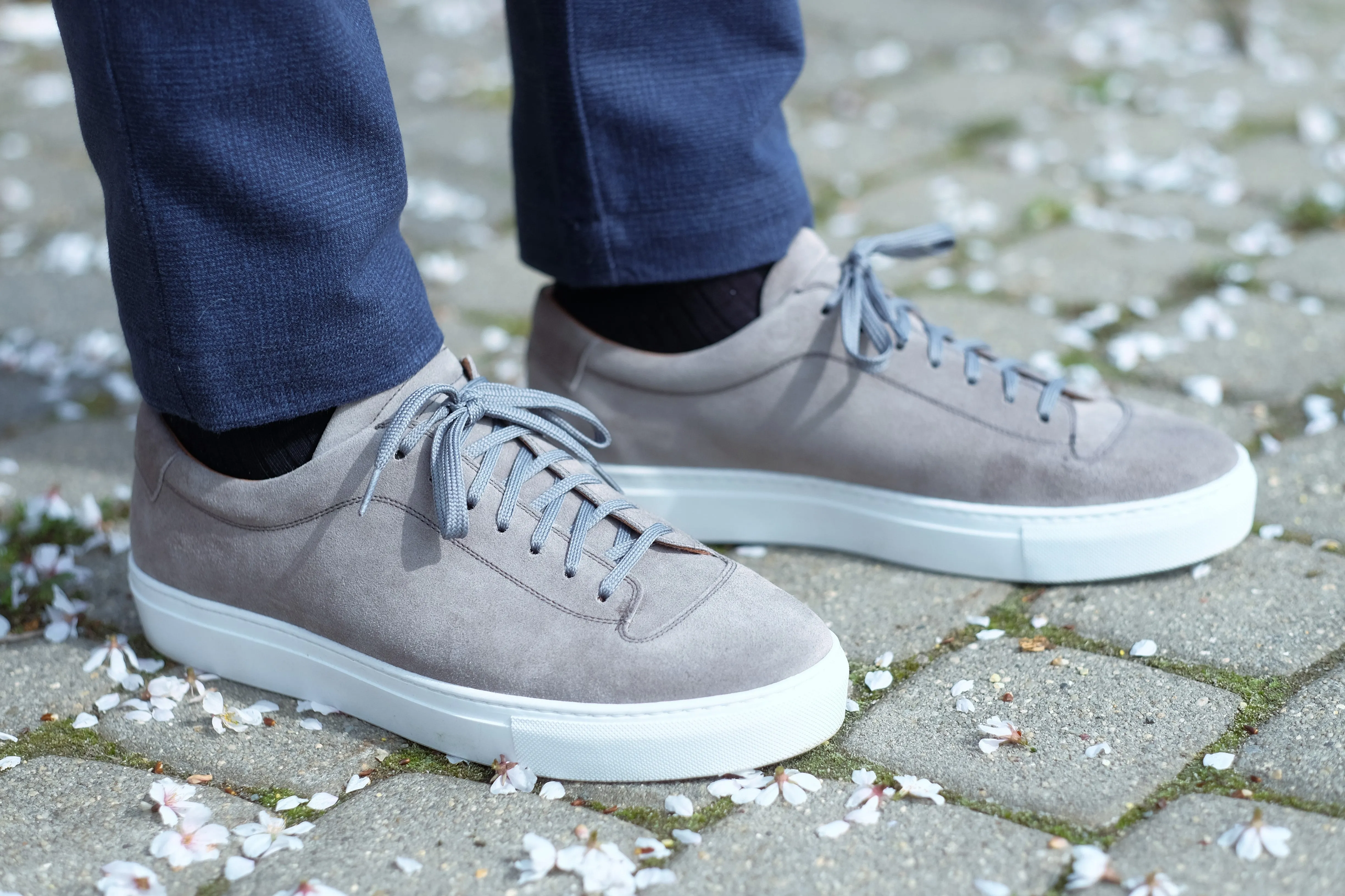 Olympia - Cloud Suede / White Sole