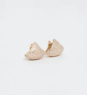 Pavé Small Apse Earrings