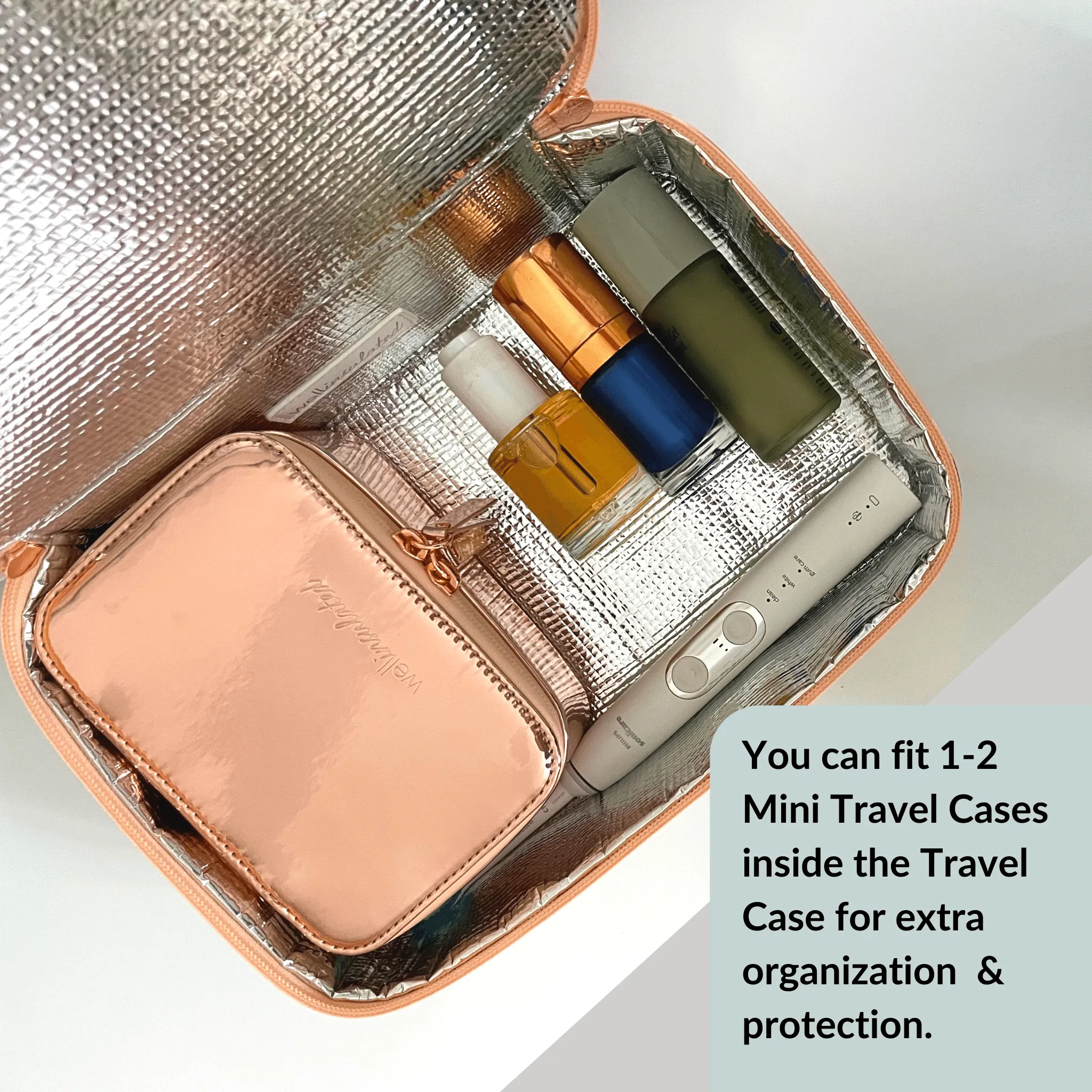 Performance Mini Travel Case ROSE GOLD