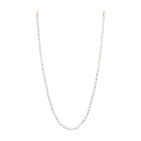 Petite White Round Seed Pearl Strand - Made to Order