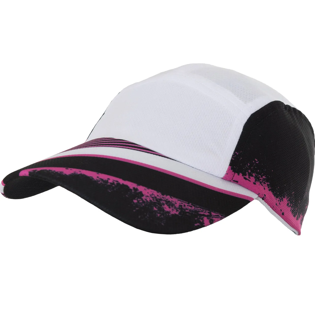 Pink Splatter Running Hat