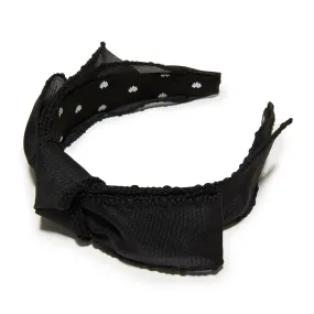 *PRE-ORDER* JET SHEER SHIRLEY HEADBAND