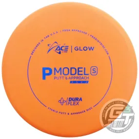 Prodigy Ace Line Glow DuraFlex P Model S Putter Golf Disc