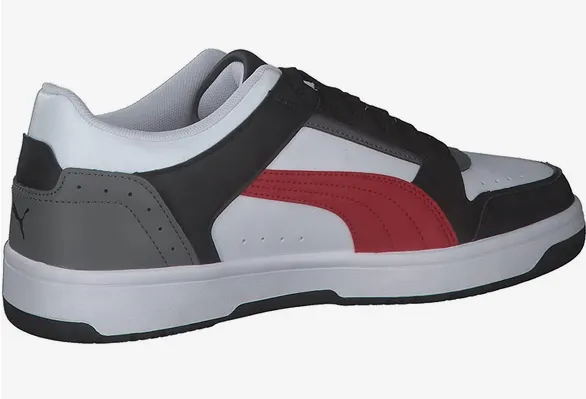 Puma men's sneakers shoe Rebound Joy Low 380747-06 white red grey 