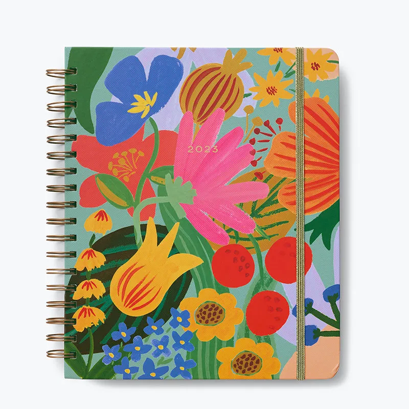 RIFLE PAPER CO. | 2023 17-Month Large Planner - Sicily