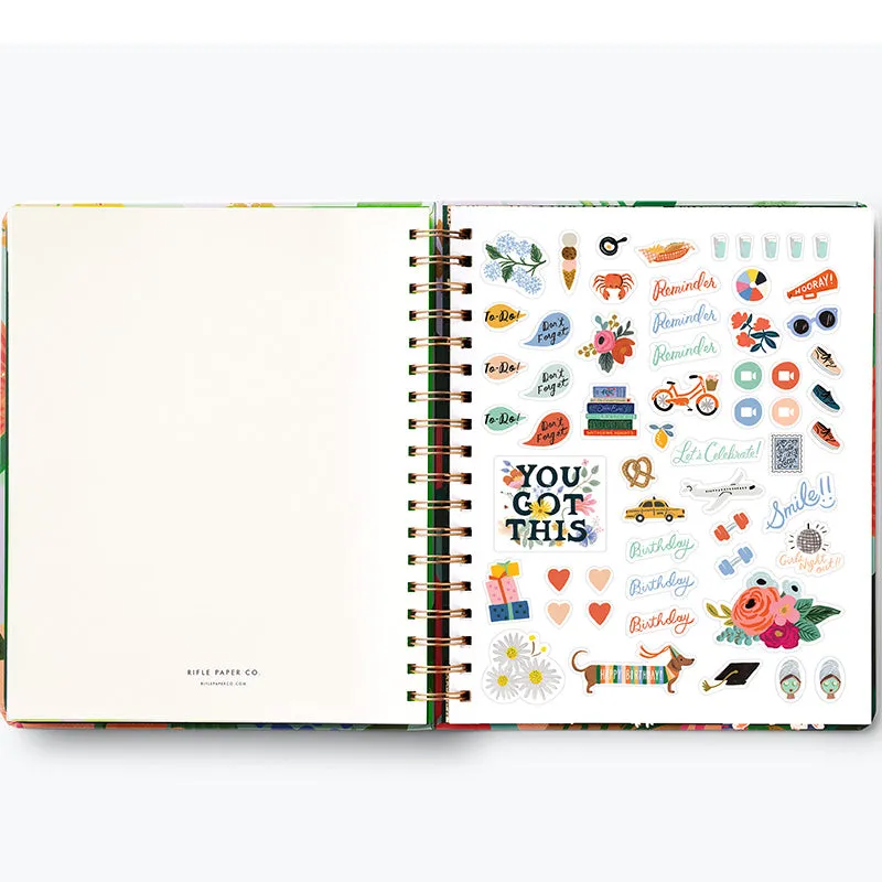 RIFLE PAPER CO. | 2023 17-Month Large Planner - Sicily