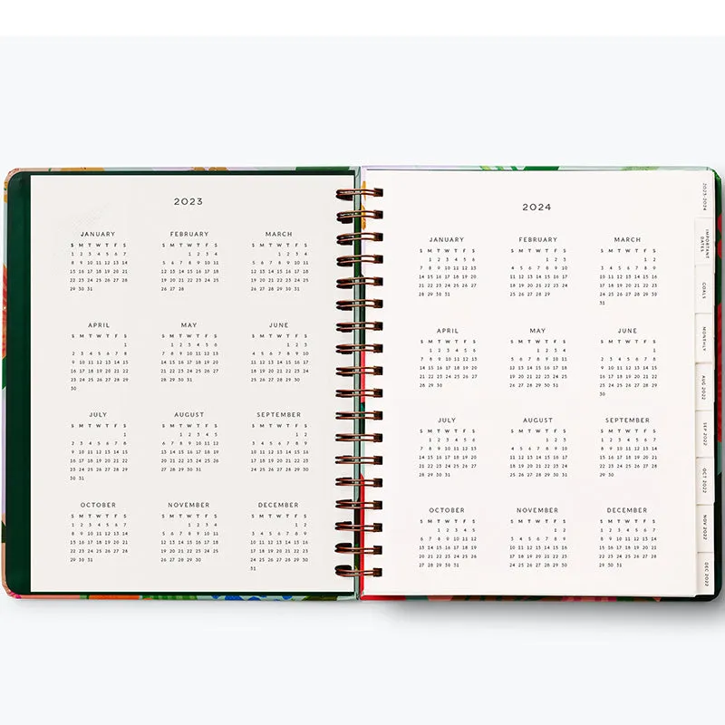 RIFLE PAPER CO. | 2023 17-Month Large Planner - Sicily