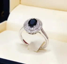 Sapphire & diamond ring WDR035