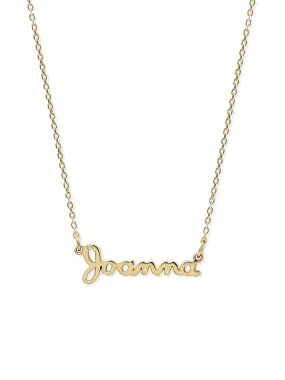 Script Customizable Mini Name Necklace