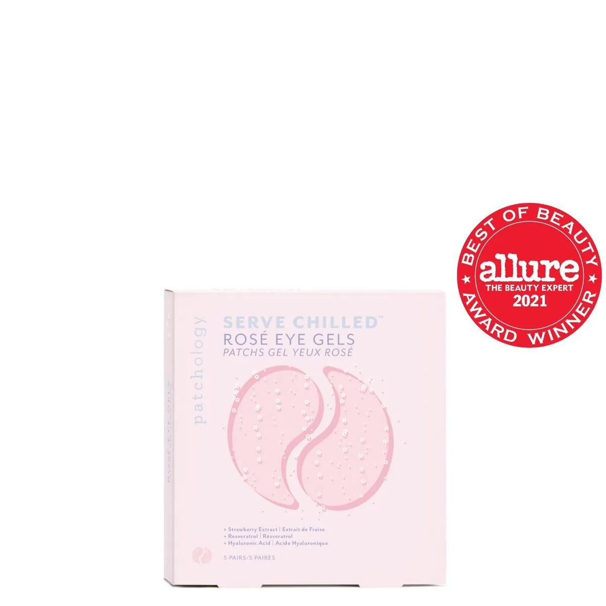 Served Chilled - Rosé All Day Eye Gels (5 Pack)