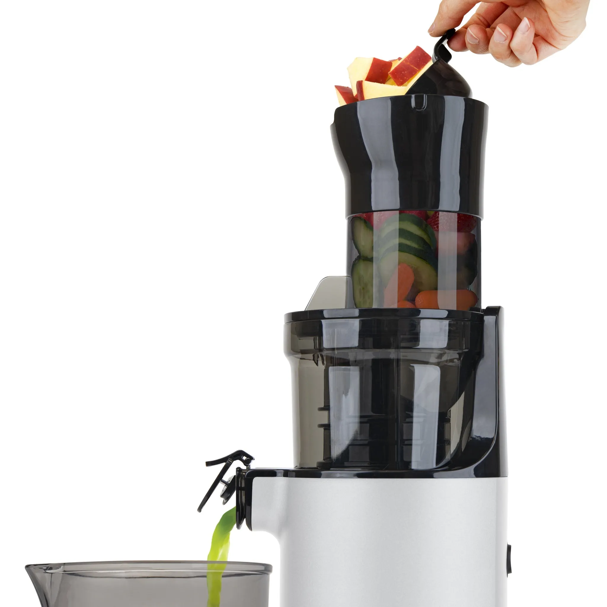 Shine Kitchen Co. Refurbished Easy Cold Press Juicer with XL Feed Chute