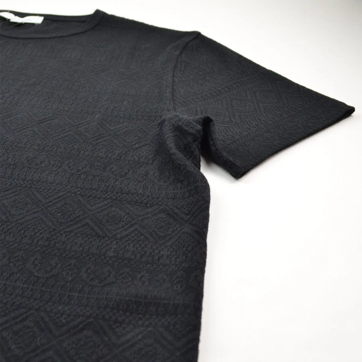 Soulland - Brillo Jacquard T-shirt - Black