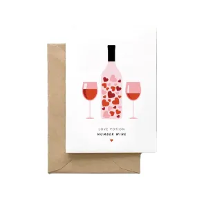 SPAGHETTI & MEATBALLS | Love Potion Number Wine Card