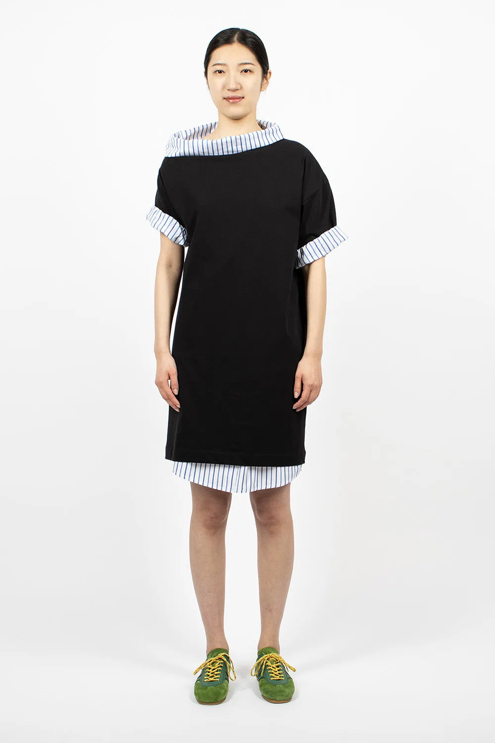 Sweatshirt Dress Black