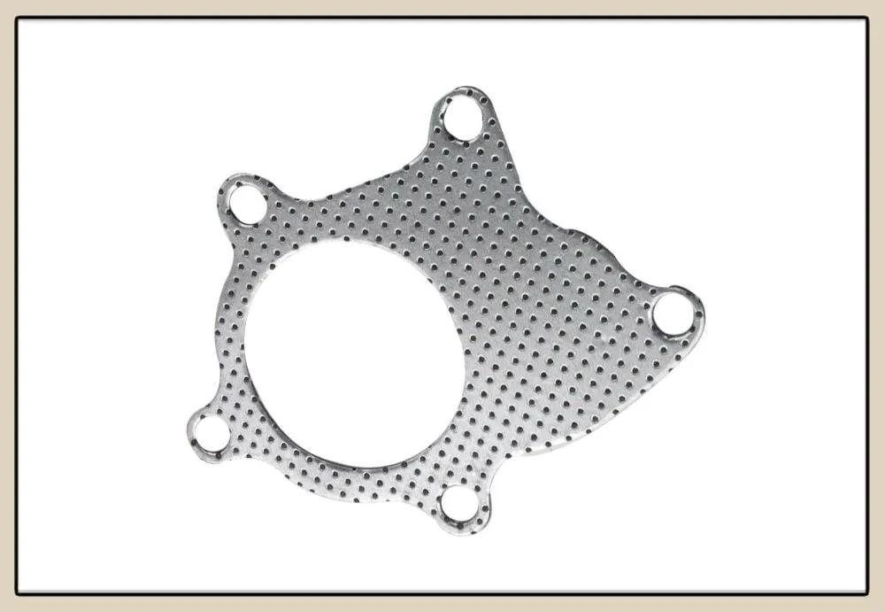 T3-T4 5-BOLT B/D SERIES TURBO MANIFOLD DOWNPIPE EXHAUST GRAPHITE ALUMINUM GASKET JR4953