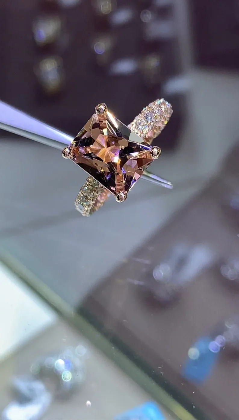 The Gabriella Morganite Ring