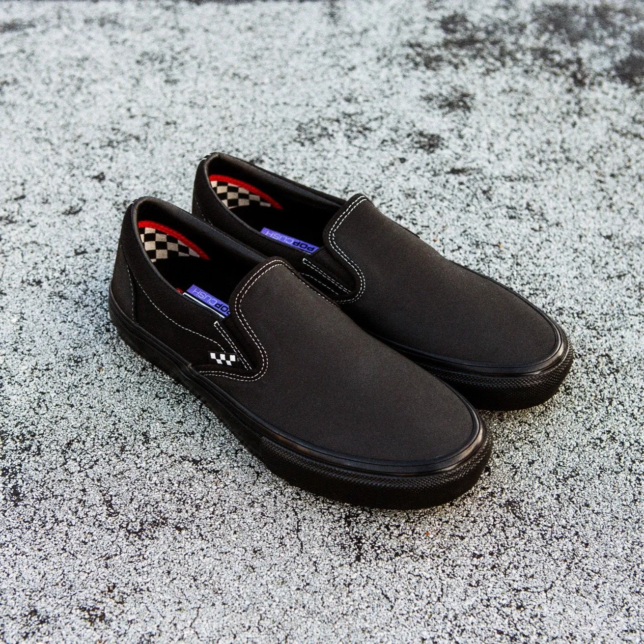 Vans Skate Slip On Black