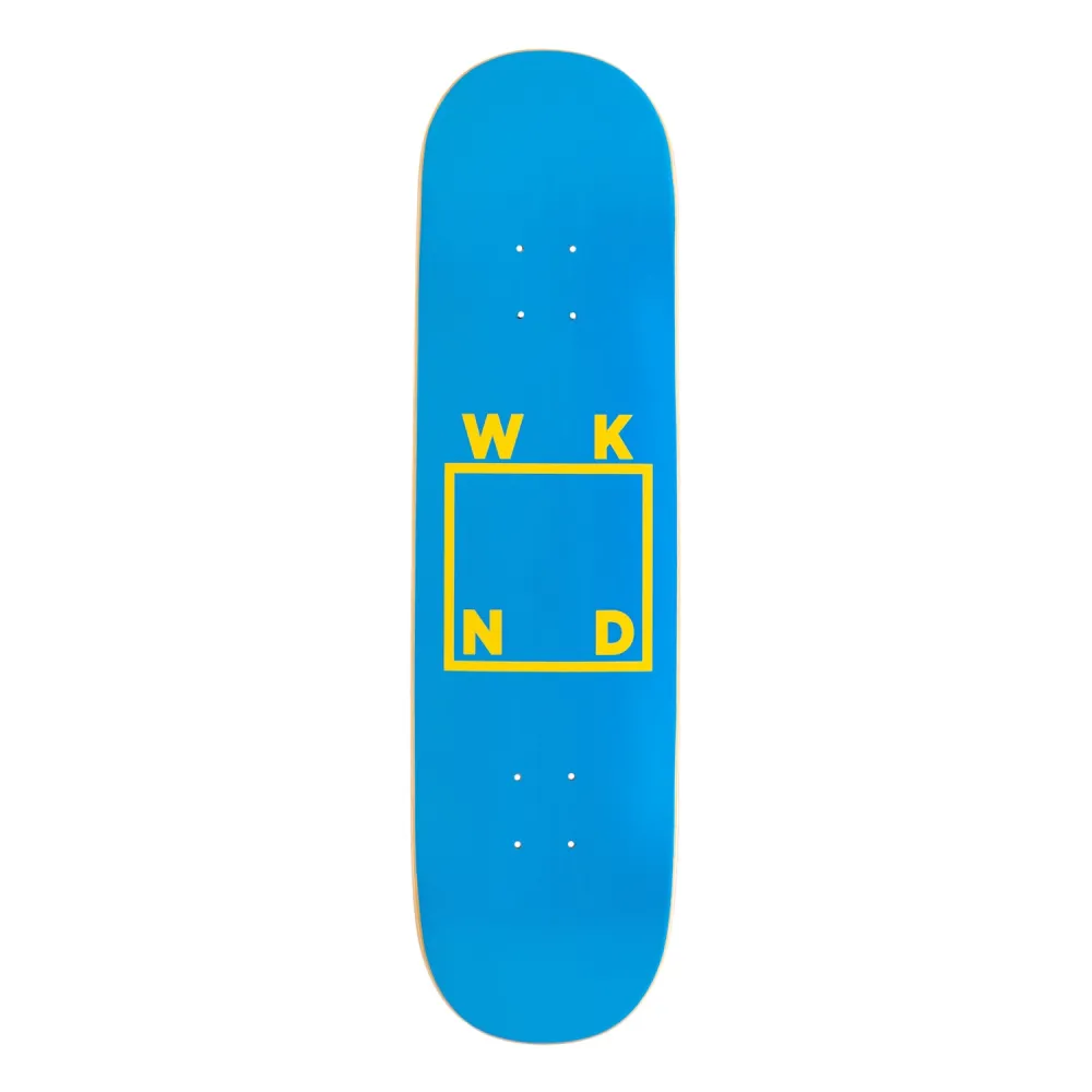 WKND Logo Blue / Yellow Deck 8.125