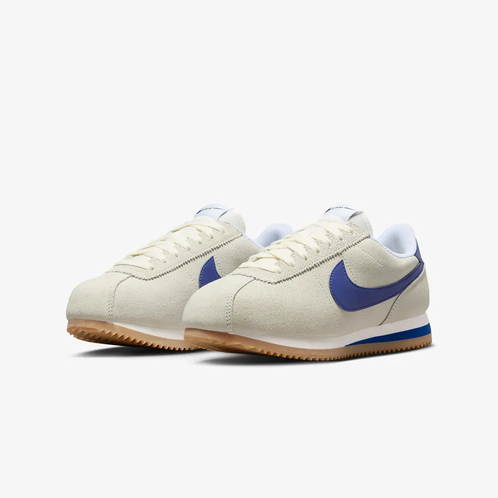 WMNS'S CORTEZ 'PALE IVORY/DEEP ROYAL BLUE-SAIL'