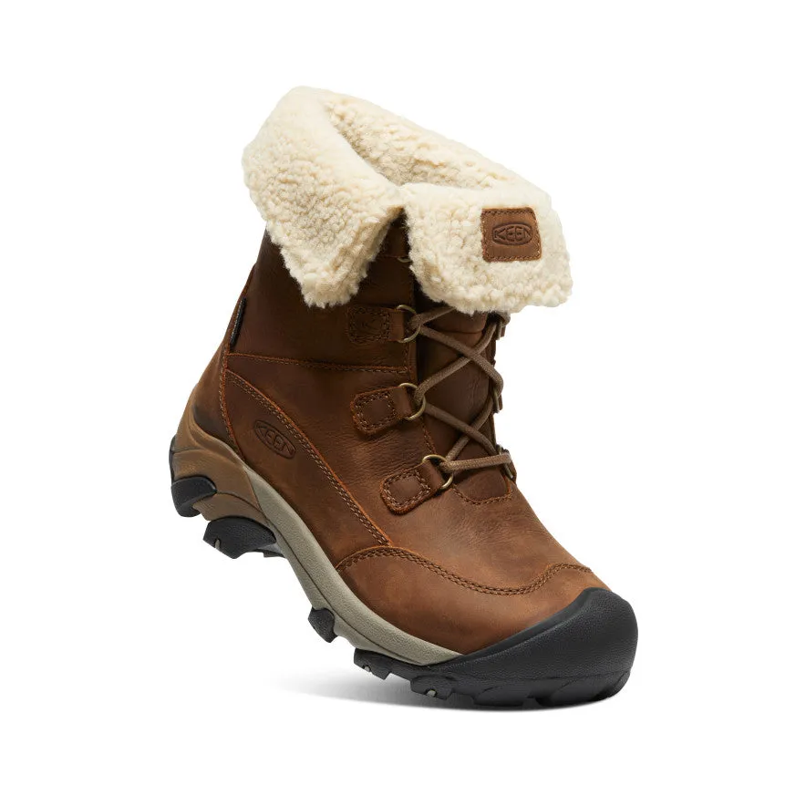 Women's Betty Waterproof Short Boot  |  Brown/Shitake