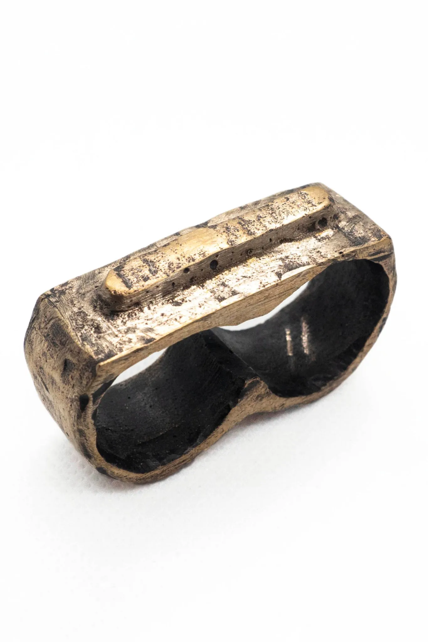 Worn Double Ring